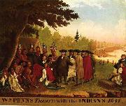 Edward Hicks Penn Treaty oil painting on canvas